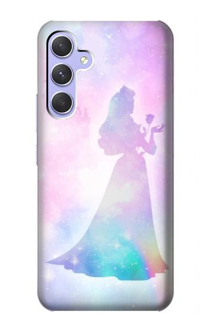 S2992 Princess Pastel Silhouette Case For Samsung Galaxy A54 5G