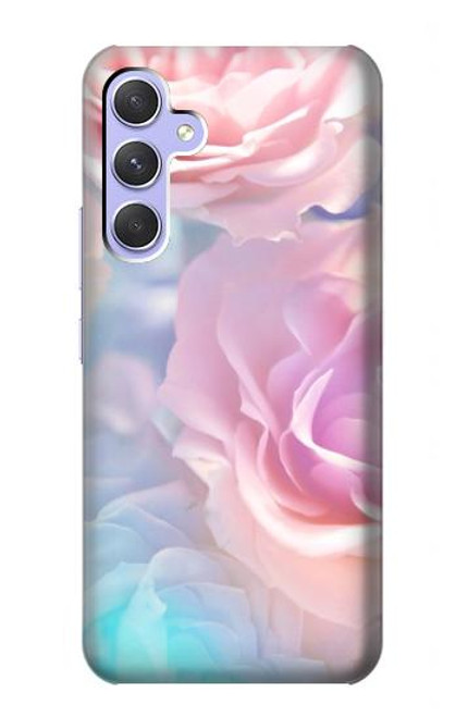 S3050 Vintage Pastel Flowers Case For Samsung Galaxy A54 5G