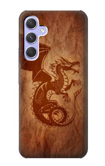 S3086 Red Dragon Tattoo Case For Samsung Galaxy A54 5G