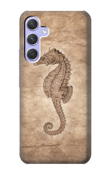S3214 Seahorse Skeleton Fossil Case For Samsung Galaxy A54 5G