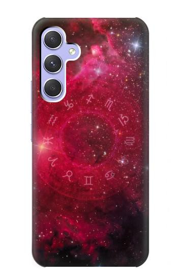 S3368 Zodiac Red Galaxy Case For Samsung Galaxy A54 5G