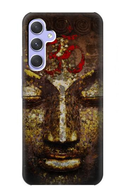 S3874 Buddha Face Ohm Symbol Case For Samsung Galaxy A54 5G