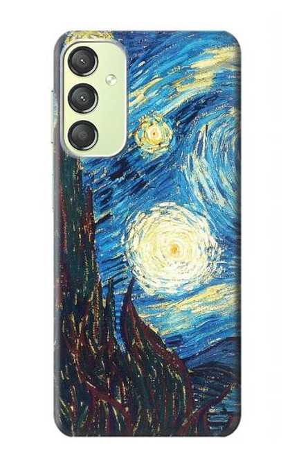 S0582 Van Gogh Starry Nights Case For Samsung Galaxy A24 4G