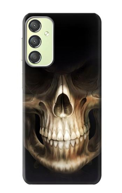 S1107 Skull Face Grim Reaper Case For Samsung Galaxy A24 4G