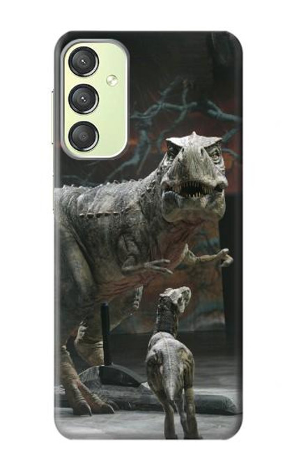 S1288 Dinosaur T Rex Museum Case For Samsung Galaxy A24 4G