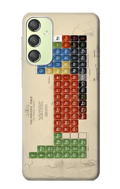 S1695 The Periodic Table of Middle Earth Case For Samsung Galaxy A24 4G