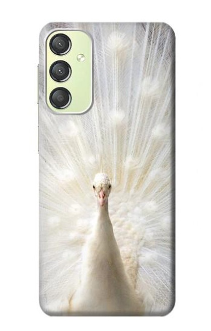 S1980 White Peacock Case For Samsung Galaxy A24 4G