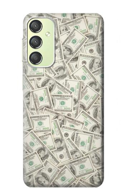 S2077 Money Dollar Banknotes Case For Samsung Galaxy A24 4G