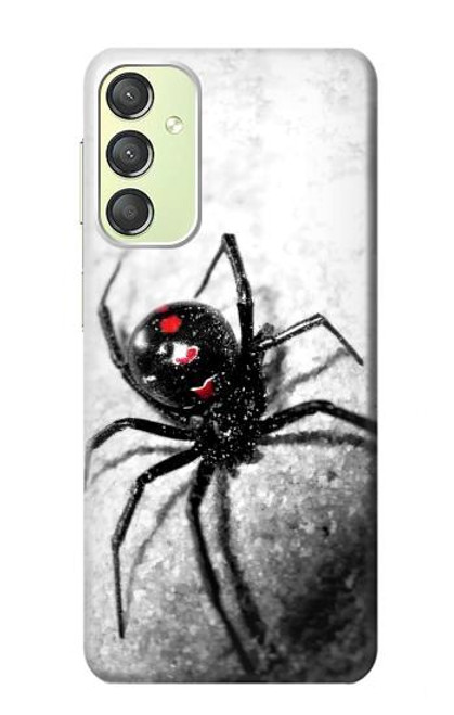 S2386 Black Widow Spider Case For Samsung Galaxy A24 4G