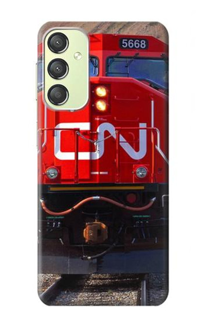 S2774 Train Canadian National Railway Case For Samsung Galaxy A24 4G