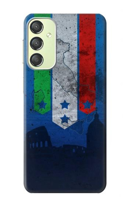 S2983 Italy Football Soccer Case For Samsung Galaxy A24 4G