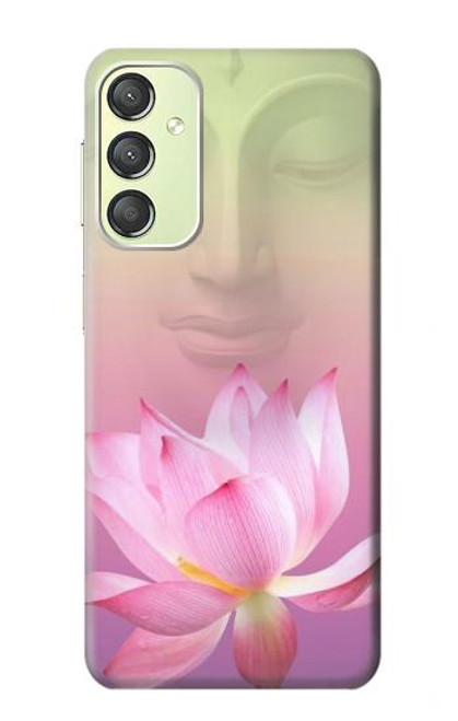 S3511 Lotus flower Buddhism Case For Samsung Galaxy A24 4G