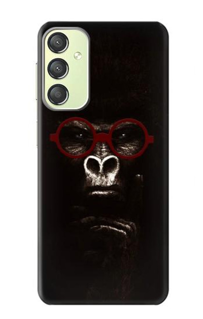 S3529 Thinking Gorilla Case For Samsung Galaxy A24 4G