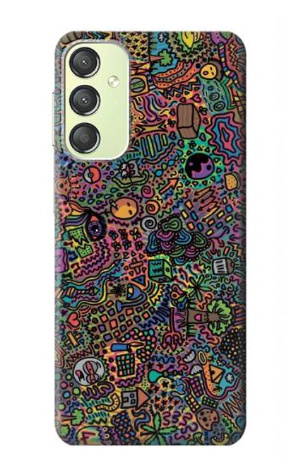 S3815 Psychedelic Art Case For Samsung Galaxy A24 4G