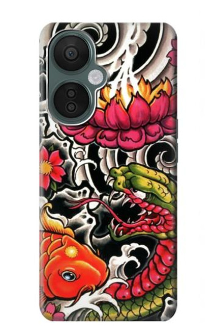 S0605 Yakuza Tattoo Case For OnePlus Nord CE 3 Lite, Nord N30 5G