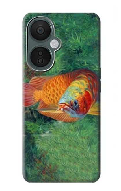 S1157 Red Arowana Fish Case For OnePlus Nord CE 3 Lite, Nord N30 5G