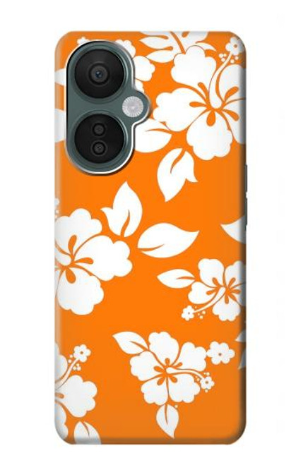 S2245 Hawaiian Hibiscus Orange Pattern Case For OnePlus Nord CE 3 Lite, Nord N30 5G