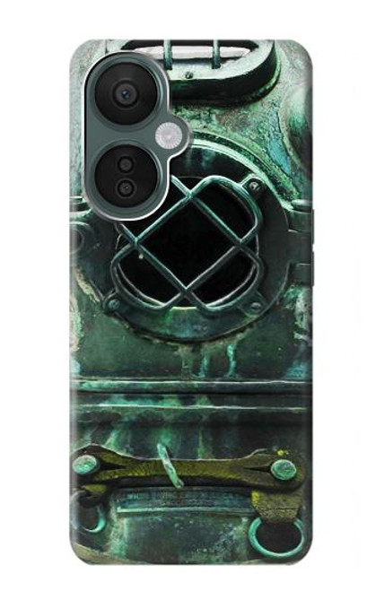 S2632 Antique Vintage Deep Sea Diver Helmet Case For OnePlus Nord CE 3 Lite, Nord N30 5G