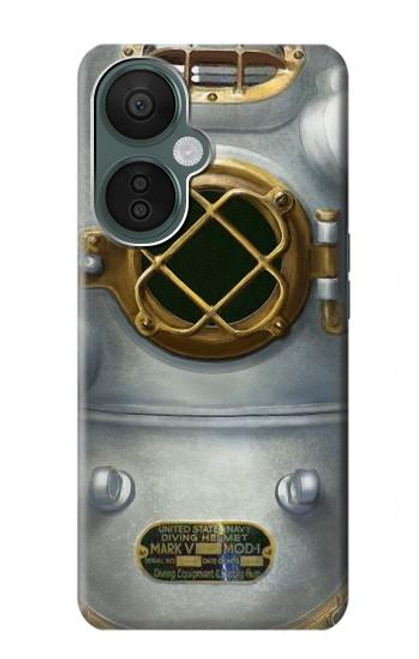 S2646 Vintage Deep Sea Diver Helmet Case For OnePlus Nord CE 3 Lite, Nord N30 5G