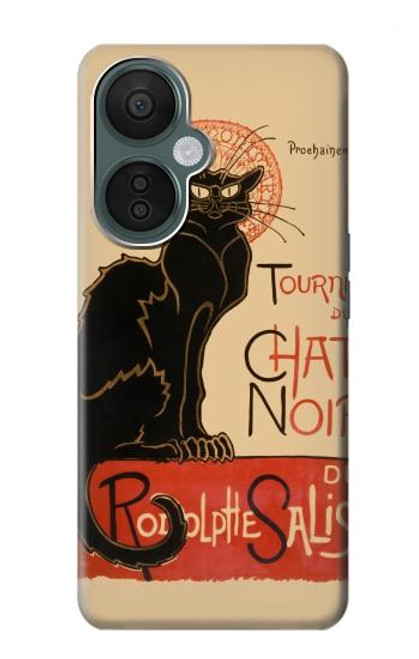 S2739 Chat Noir Black Cat Vintage Case For OnePlus Nord CE 3 Lite, Nord N30 5G