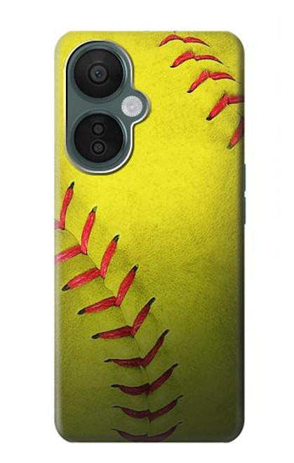 S3031 Yellow Softball Ball Case For OnePlus Nord CE 3 Lite, Nord N30 5G