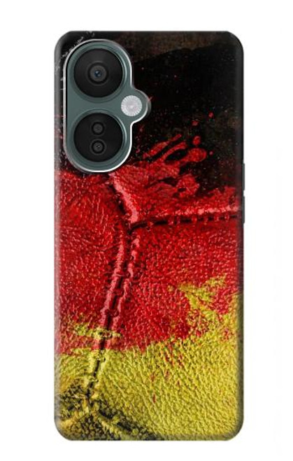 S3303 Germany Flag Vintage Football Graphic Case For OnePlus Nord CE 3 Lite, Nord N30 5G