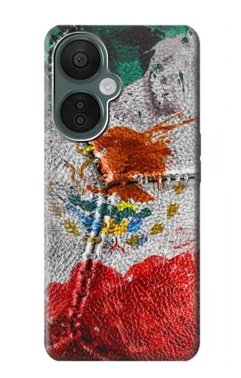 S3314 Mexico Flag Vinatage Football Graphic Case For OnePlus Nord CE 3 Lite, Nord N30 5G