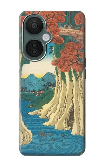 S3348 Utagawa Hiroshige The Monkey Bridge Case For OnePlus Nord CE 3 Lite, Nord N30 5G