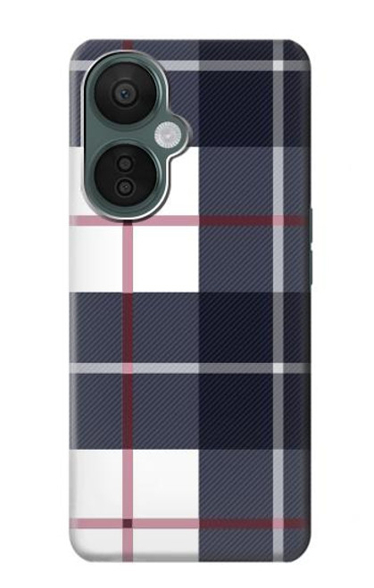 S3452 Plaid Fabric Pattern Case For OnePlus Nord CE 3 Lite, Nord N30 5G