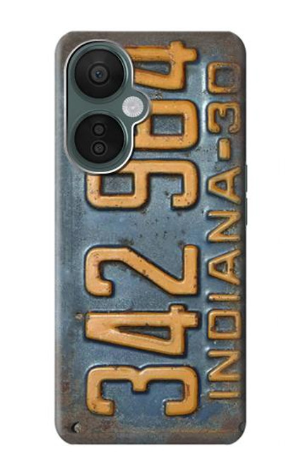 S3750 Vintage Vehicle Registration Plate Case For OnePlus Nord CE 3 Lite, Nord N30 5G