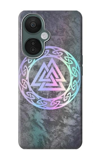 S3833 Valknut Odin Wotans Knot Hrungnir Heart Case For OnePlus Nord CE 3 Lite, Nord N30 5G