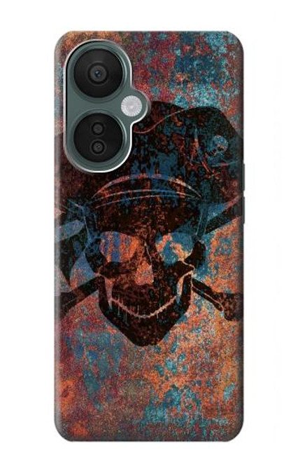 S3895 Pirate Skull Metal Case For OnePlus Nord CE 3 Lite, Nord N30 5G