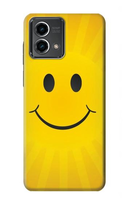 S1146 Yellow Sun Smile Case For Motorola Moto G Stylus 5G (2023)