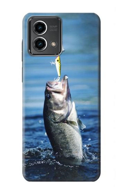 S1594 Bass Fishing Case For Motorola Moto G Stylus 5G (2023)