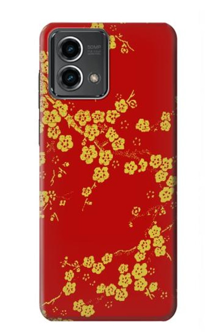 S2050 Cherry Blossoms Chinese Graphic Printed Case For Motorola Moto G Stylus 5G (2023)