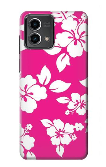 S2246 Hawaiian Hibiscus Pink Pattern Case For Motorola Moto G Stylus 5G (2023)