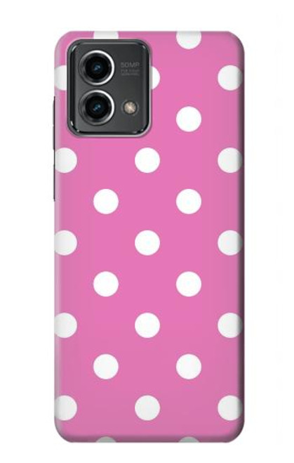 S2358 Pink Polka Dots Case For Motorola Moto G Stylus 5G (2023)