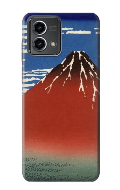 S2390 Katsushika Hokusai Red Fuji Case For Motorola Moto G Stylus 5G (2023)