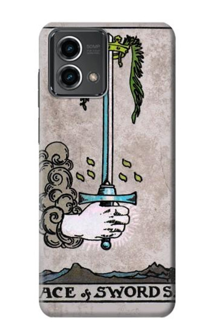 S2482 Tarot Card Ace of Swords Case For Motorola Moto G Stylus 5G (2023)