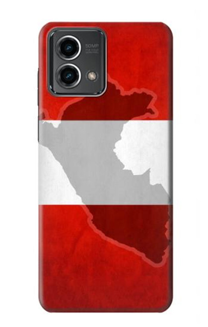 S3018 Peru Flag Case For Motorola Moto G Stylus 5G (2023)