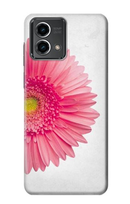 S3044 Vintage Pink Gerbera Daisy Case For Motorola Moto G Stylus 5G (2023)