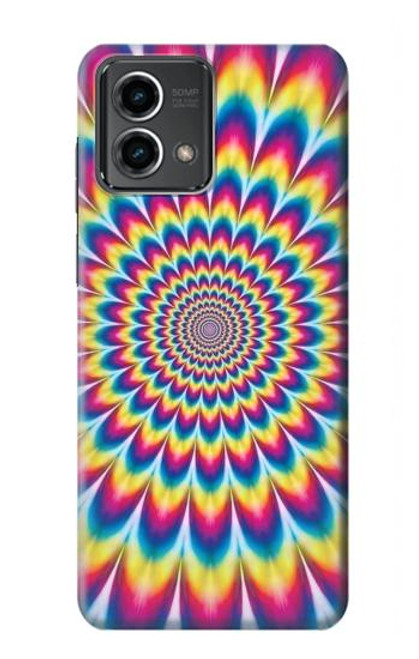 S3162 Colorful Psychedelic Case For Motorola Moto G Stylus 5G (2023)