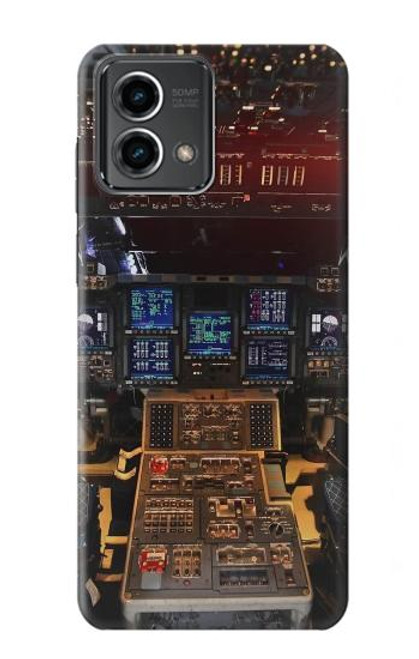 S3836 Airplane Cockpit Case For Motorola Moto G Stylus 5G (2023)