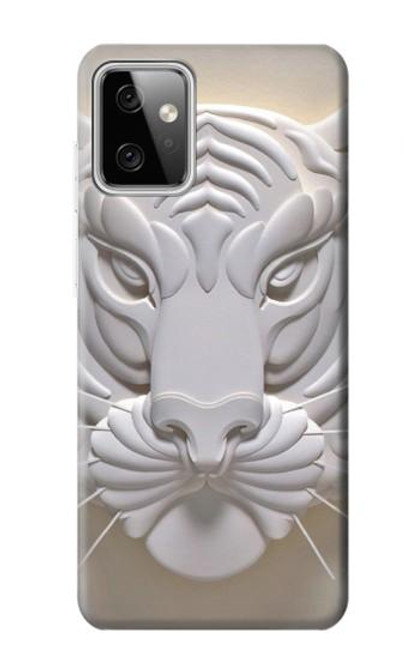 S0574 Tiger Carving Case For Motorola Moto G Power (2023) 5G
