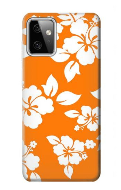 S2245 Hawaiian Hibiscus Orange Pattern Case For Motorola Moto G Power (2023) 5G