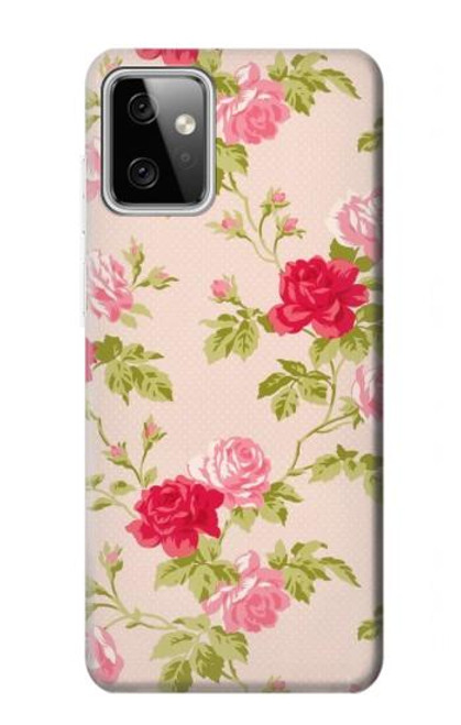 S3037 Pretty Rose Cottage Flora Case For Motorola Moto G Power (2023) 5G