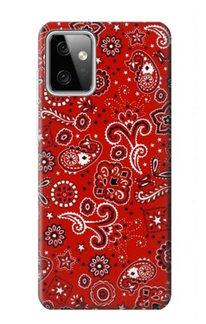 S3354 Red Classic Bandana Case For Motorola Moto G Power (2023) 5G