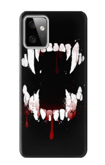 S3527 Vampire Teeth Bloodstain Case For Motorola Moto G Power (2023) 5G