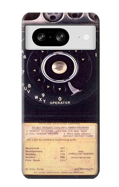 S0086 Payphone Vintage Case For Google Pixel 8