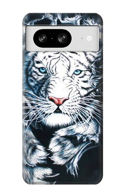 S0265 White Tiger Case For Google Pixel 8